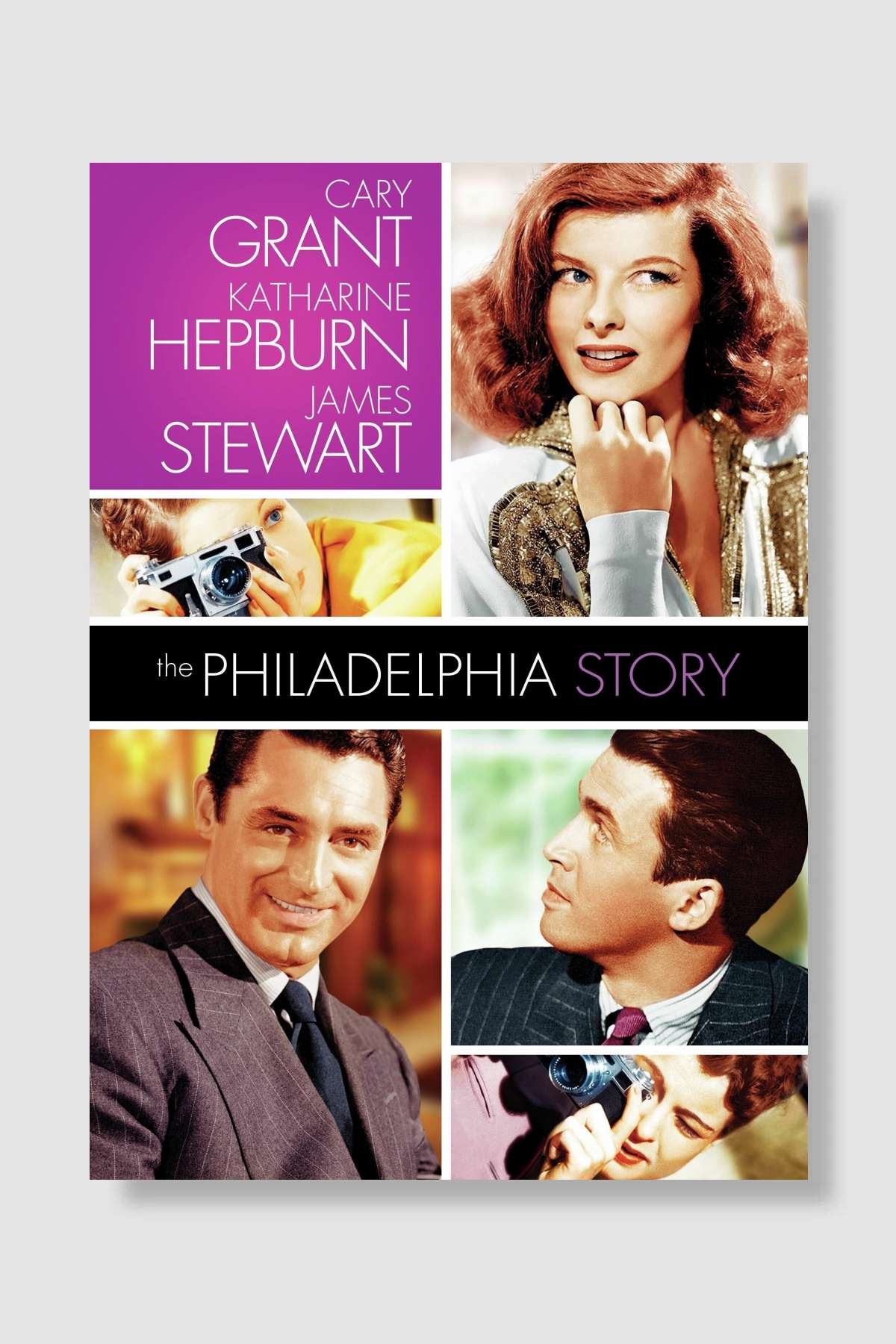 Philadelphia Hikayesi - The Philadelphia Story Film Poster Çerçevesiz Yüksek Kalite Film Afiş Duvar Poster