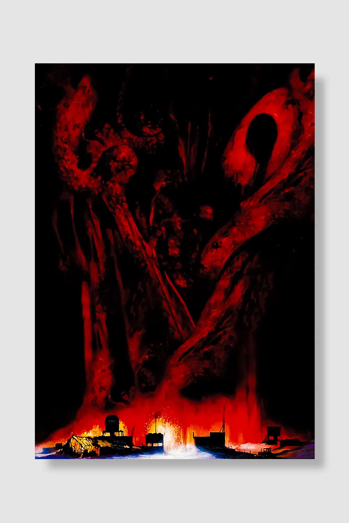 Şey - The Thing Film Poster Çerçevesiz Yüksek Kalite Film Afiş Duvar Poster