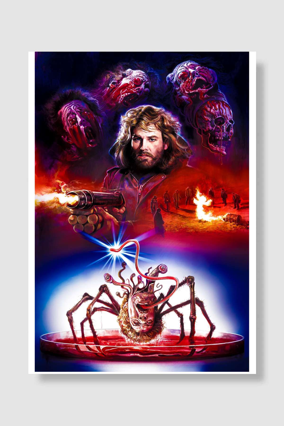 Şey - The Thing Film Poster Çerçevesiz Yüksek Kalite Film Afiş Duvar Poster
