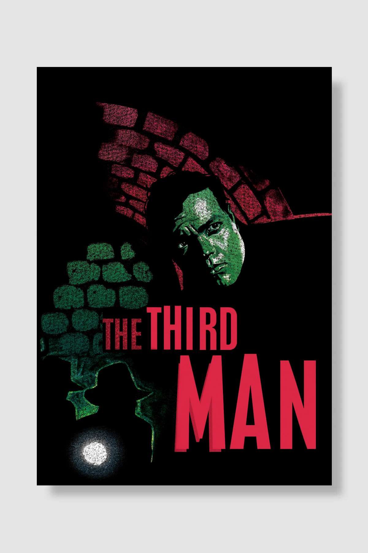 Üçüncü Adam - The Third Man Film Poster Çerçevesiz Yüksek Kalite Film Afiş Duvar Poster