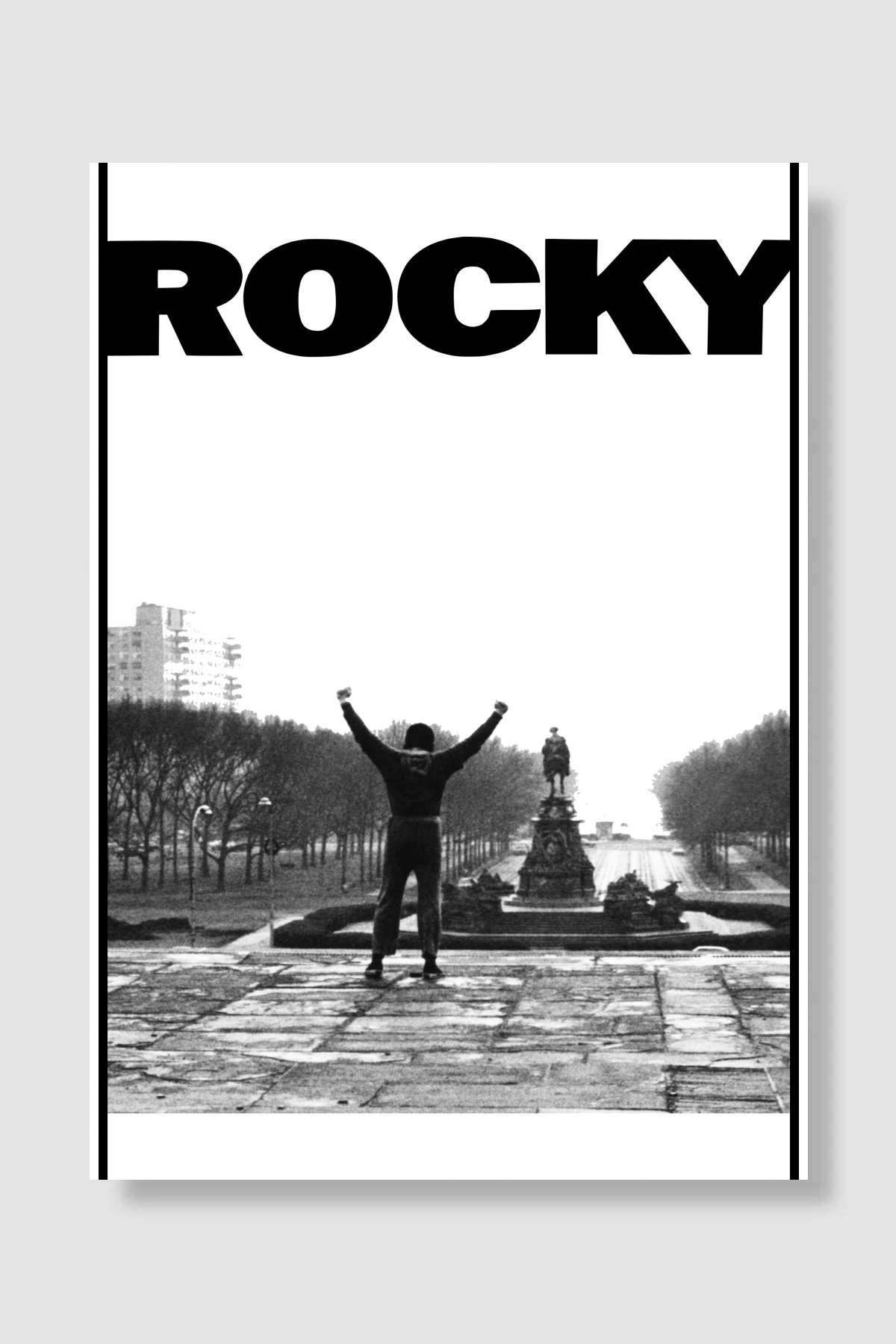 Rocky Film Poster Çerçevesiz Yüksek Kalite Film Afiş Duvar Poster - En İyi Fiyatlarla