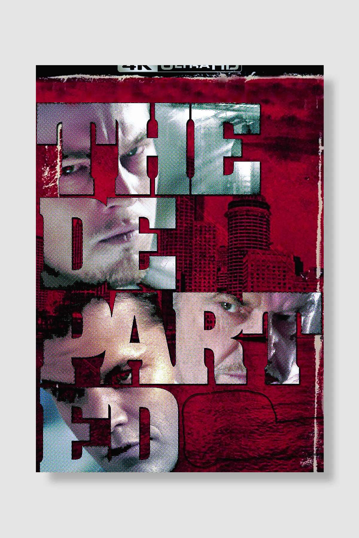 Köstebek - The Departed Film Poster Çerçevesiz Yüksek Kalite Film Afiş Duvar Poster