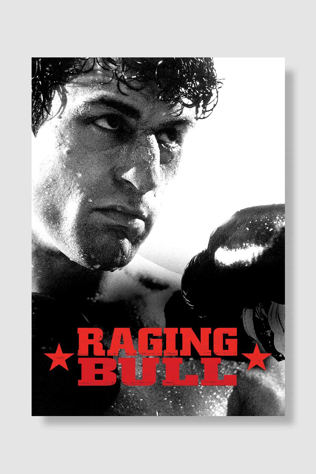 Kızgın Boğa - Raging Bull Film Poster Çerçevesiz Yüksek Kalite Film Afiş Duvar Poster