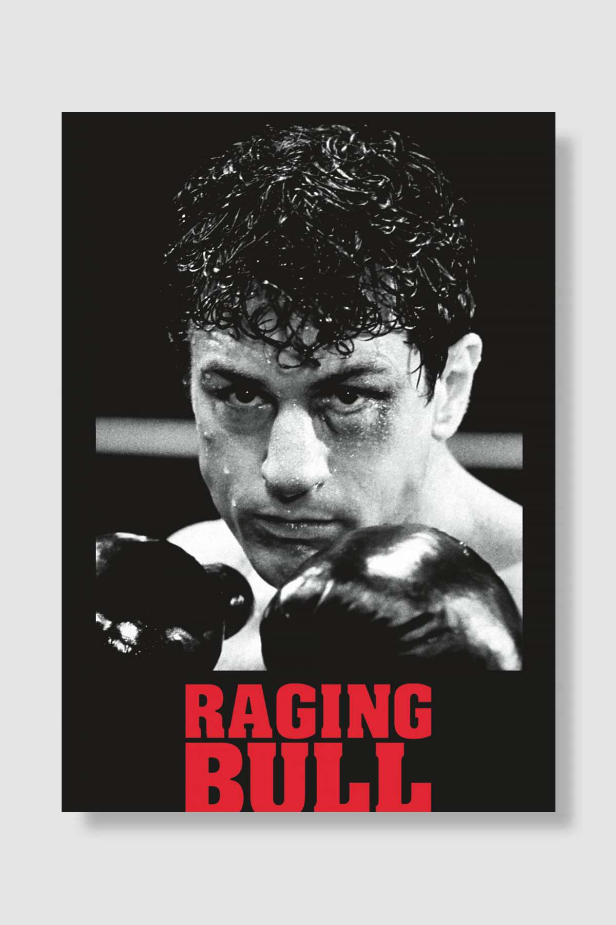Kızgın Boğa - Raging Bull Film Poster Çerçevesiz Yüksek Kalite Film Afiş Duvar Poster - En İyi Fiyatlarla