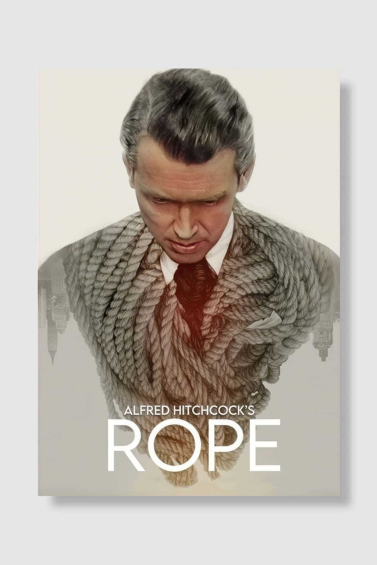 Ölüm Kararı - Rope Film Poster Çerçevesiz Yüksek Kalite Film Afiş Duvar Poster