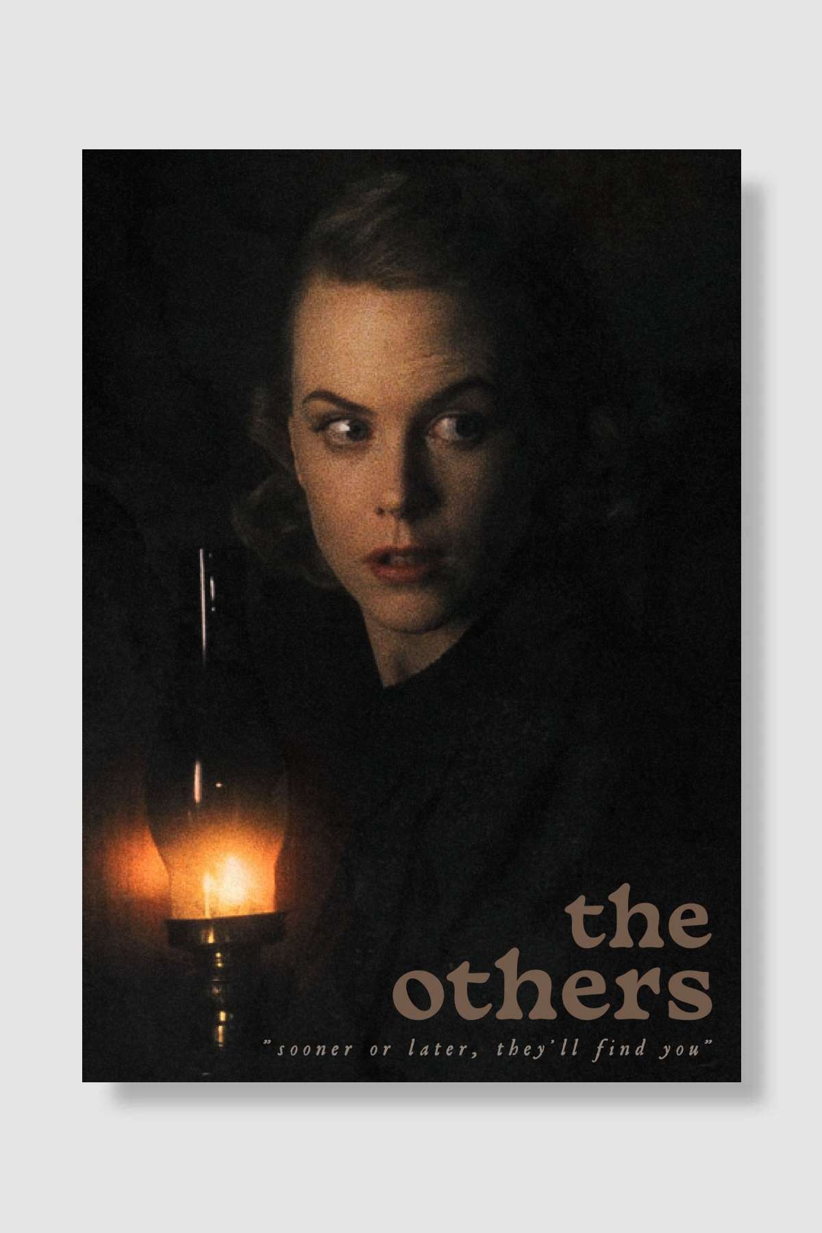 Diğerleri - The Others Film Poster Çerçevesiz Yüksek Kalite Film Afiş Duvar Poster