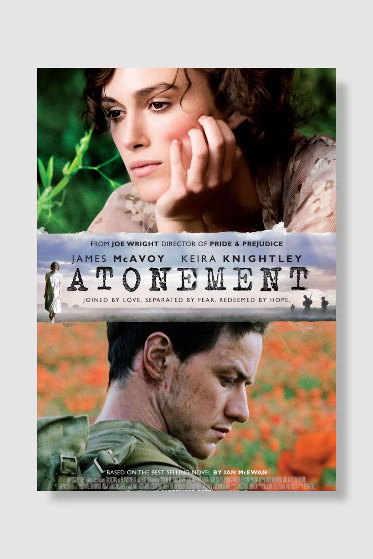 Kefaret - Atonement Film Poster Çerçevesiz Yüksek Kalite Film Afiş Duvar Poster