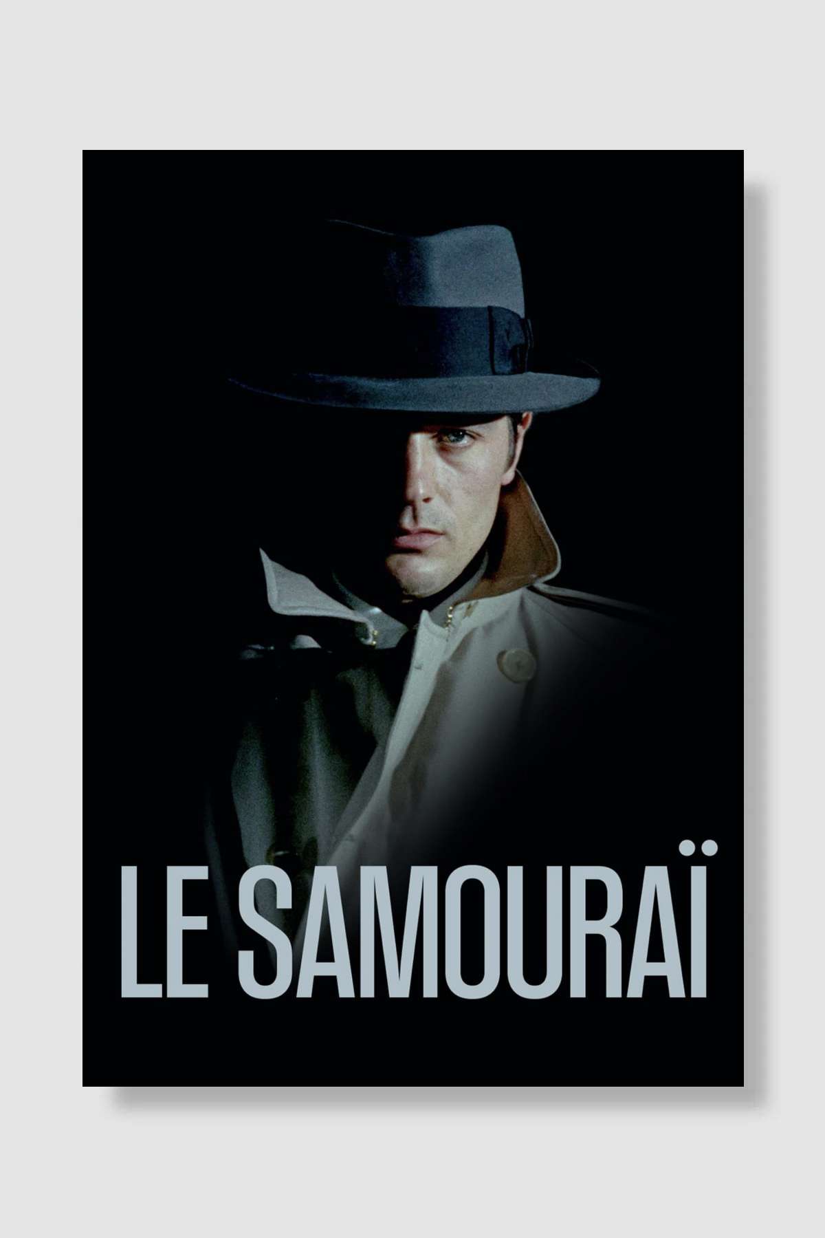 Kiralık Katil - Le Samouraï Film Poster Çerçevesiz Yüksek Kalite Film Afiş Duvar Poster