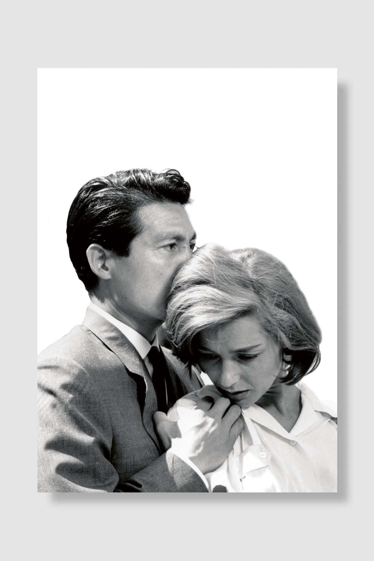 Hiroşima Sevgilim - Hiroshima mon amour Film Poster Çerçevesiz Yüksek Kalite Film Afiş Duvar Poster