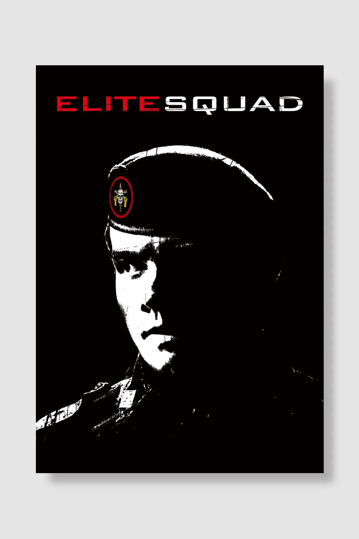 Özel Tim - Tropa de Elite Film Poster Çerçevesiz Yüksek Kalite Film Afiş Duvar Poster