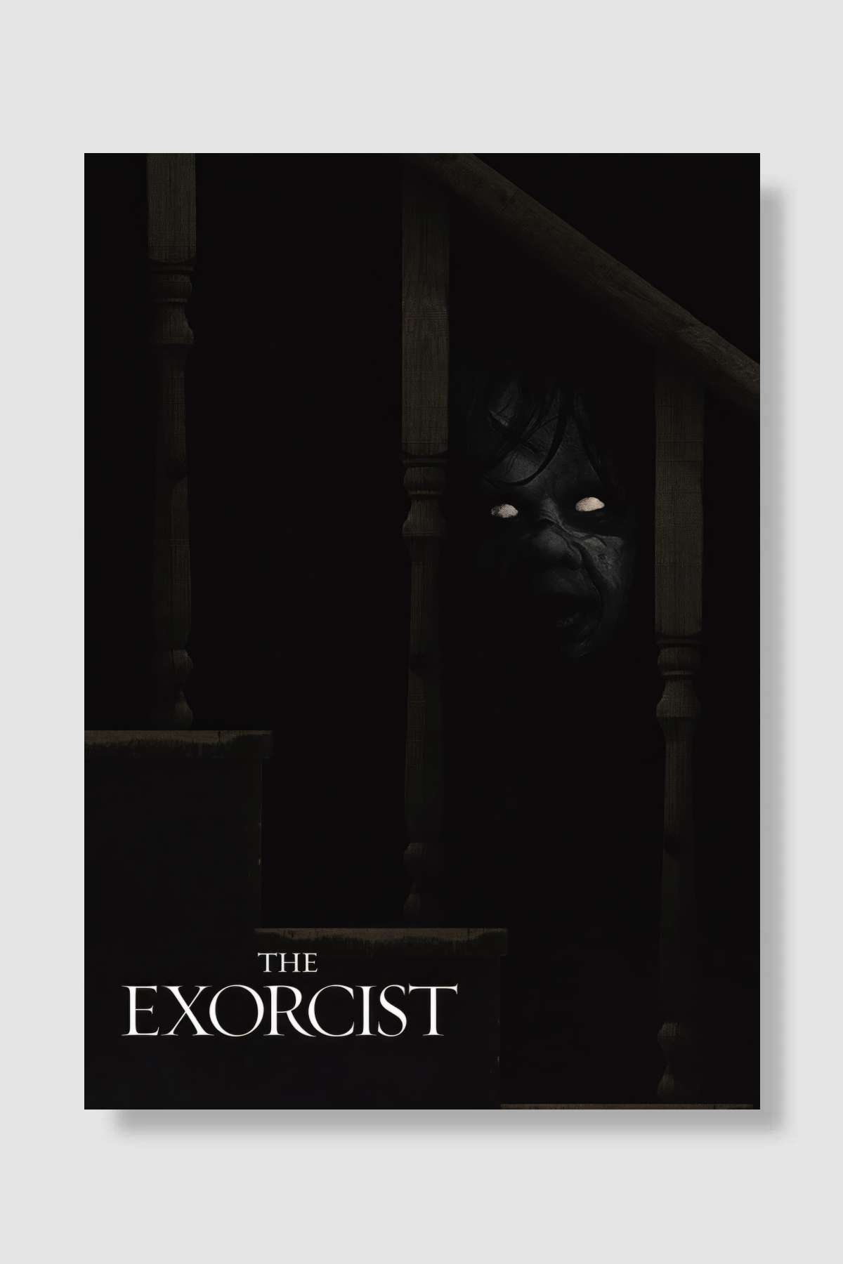 Şeytan - The Exorcist Film Poster Çerçevesiz Yüksek Kalite Film Afiş Duvar Poster