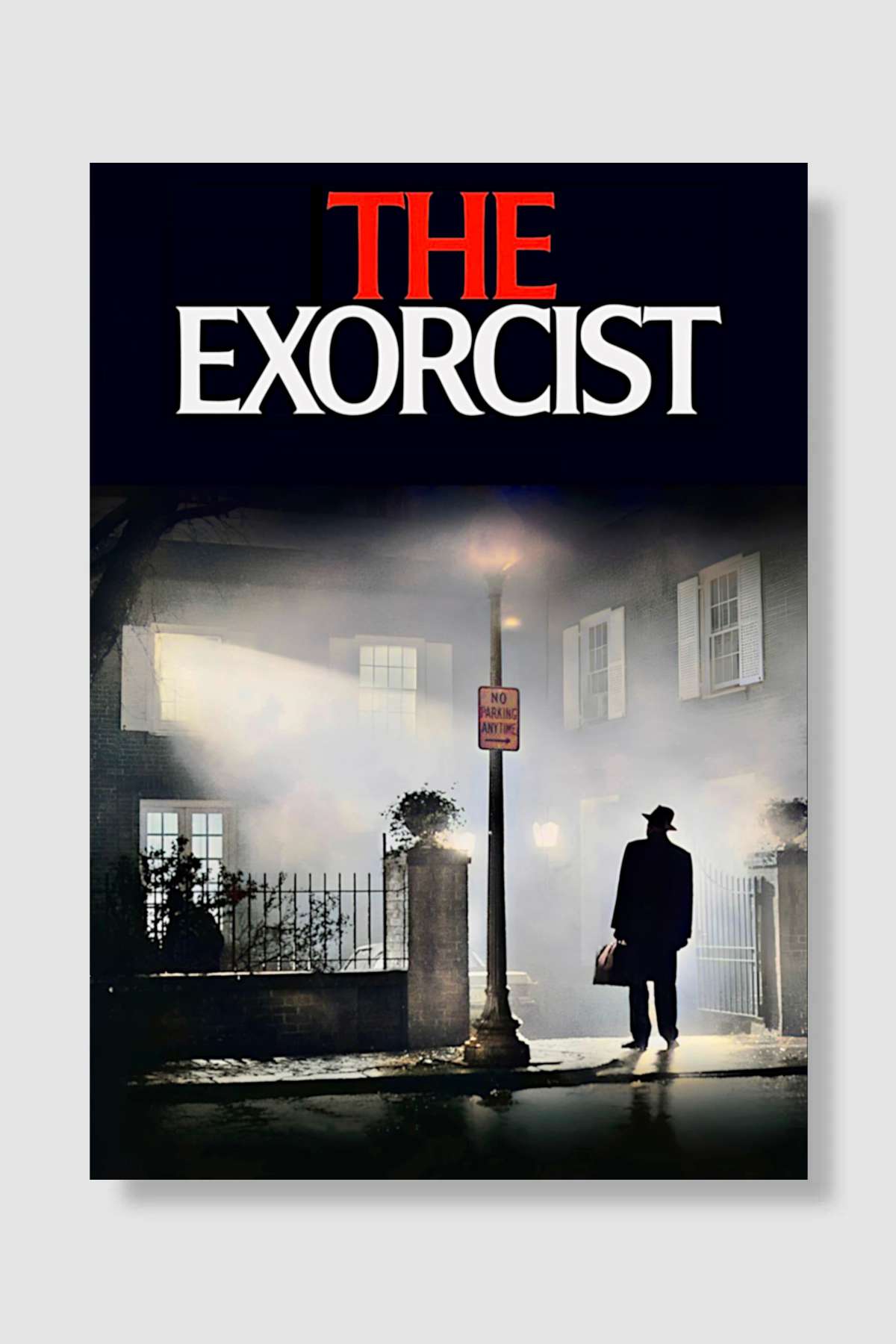Şeytan - The Exorcist Film Poster Çerçevesiz Yüksek Kalite Film Afiş Duvar Poster - En İyi Fiyatlarla