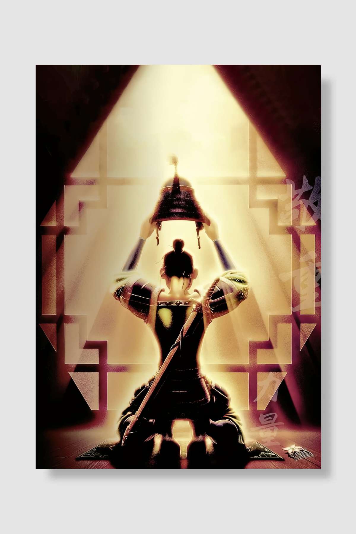 Mulan Film Poster Çerçevesiz Yüksek Kalite Film Afiş Duvar Poster