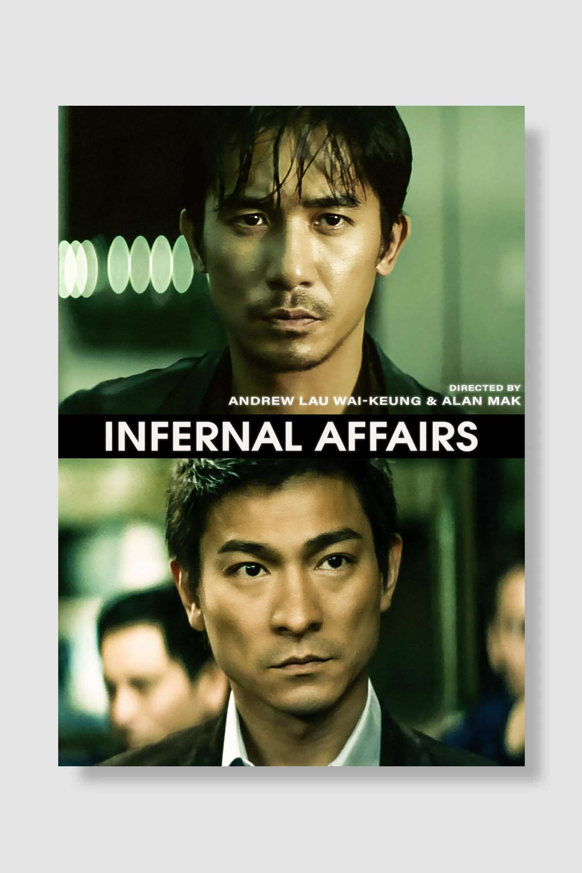 Kirli İşler - 無間道 Film Poster Çerçevesiz Yüksek Kalite Film Afiş Duvar Poster