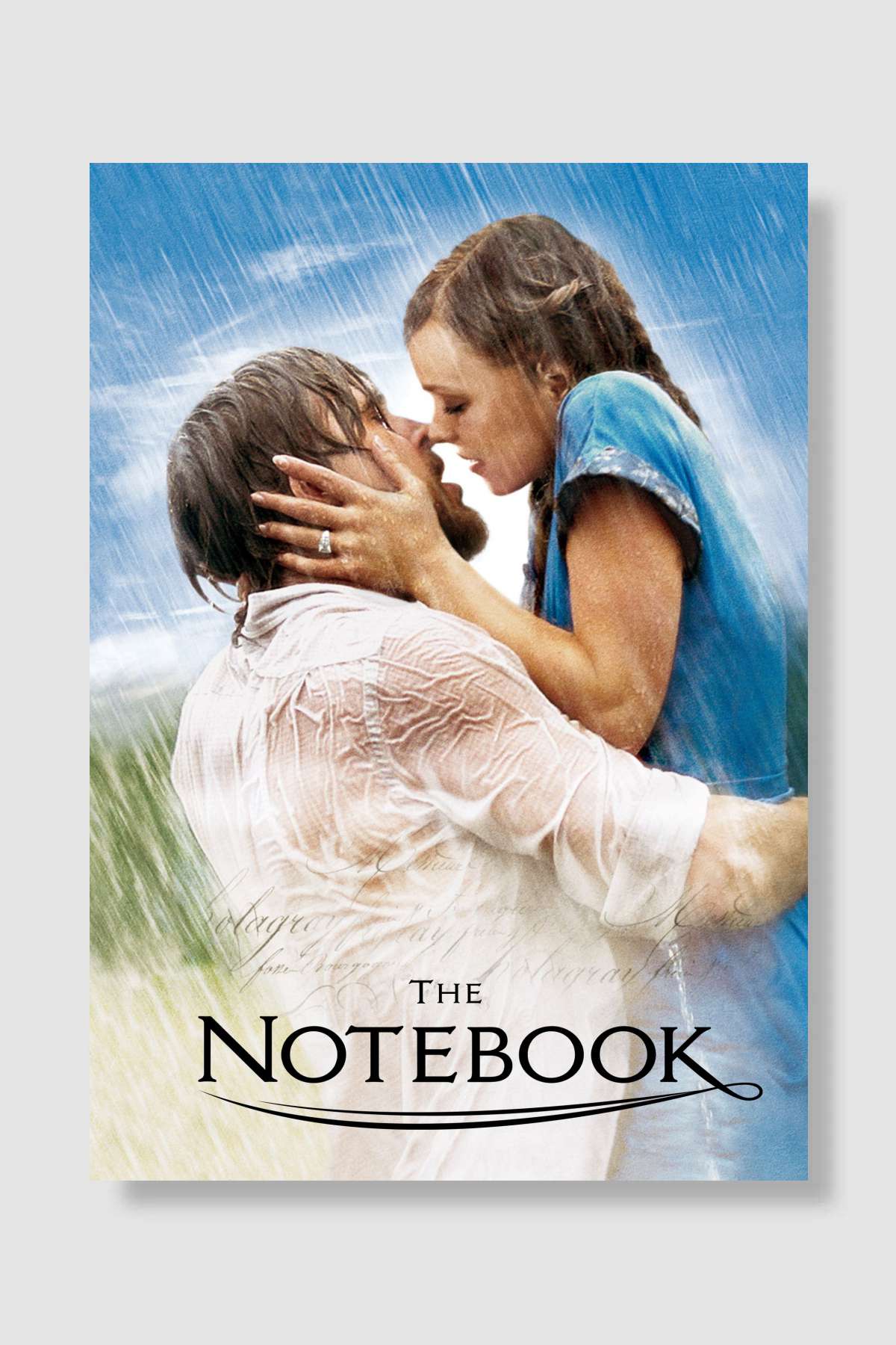 Not Defteri - The Notebook Film Poster Çerçevesiz Yüksek Kalite Film Afiş Duvar Poster