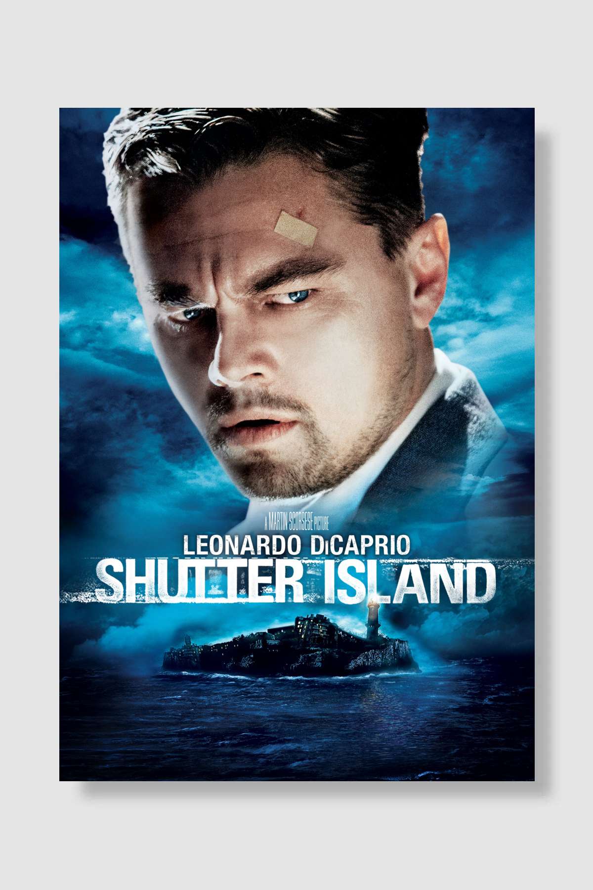 Zindan Adası - Shutter Island Film Poster Çerçevesiz Yüksek Kalite Film Afiş Duvar Poster