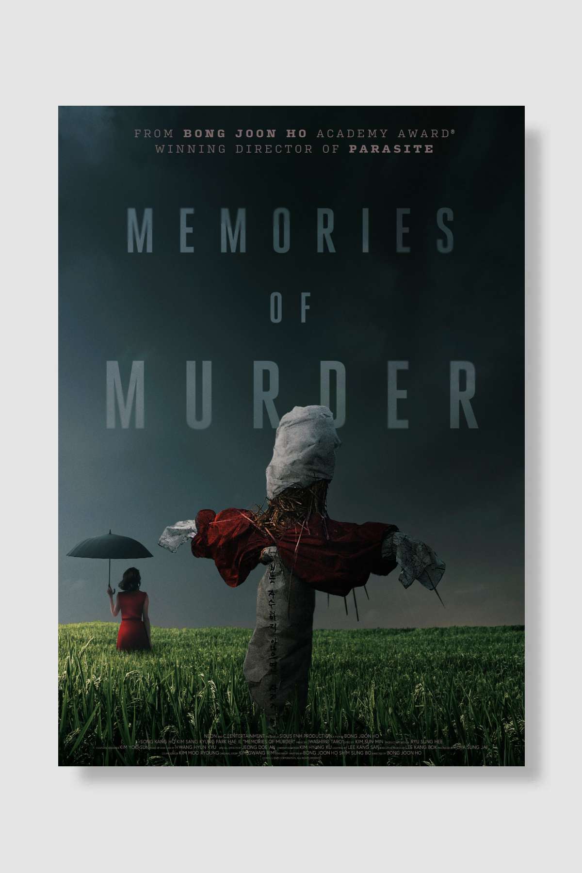 Cinayet Günlüğü - 살인의 추억 Film Poster Çerçevesiz Yüksek Kalite Film Afiş Duvar Poster