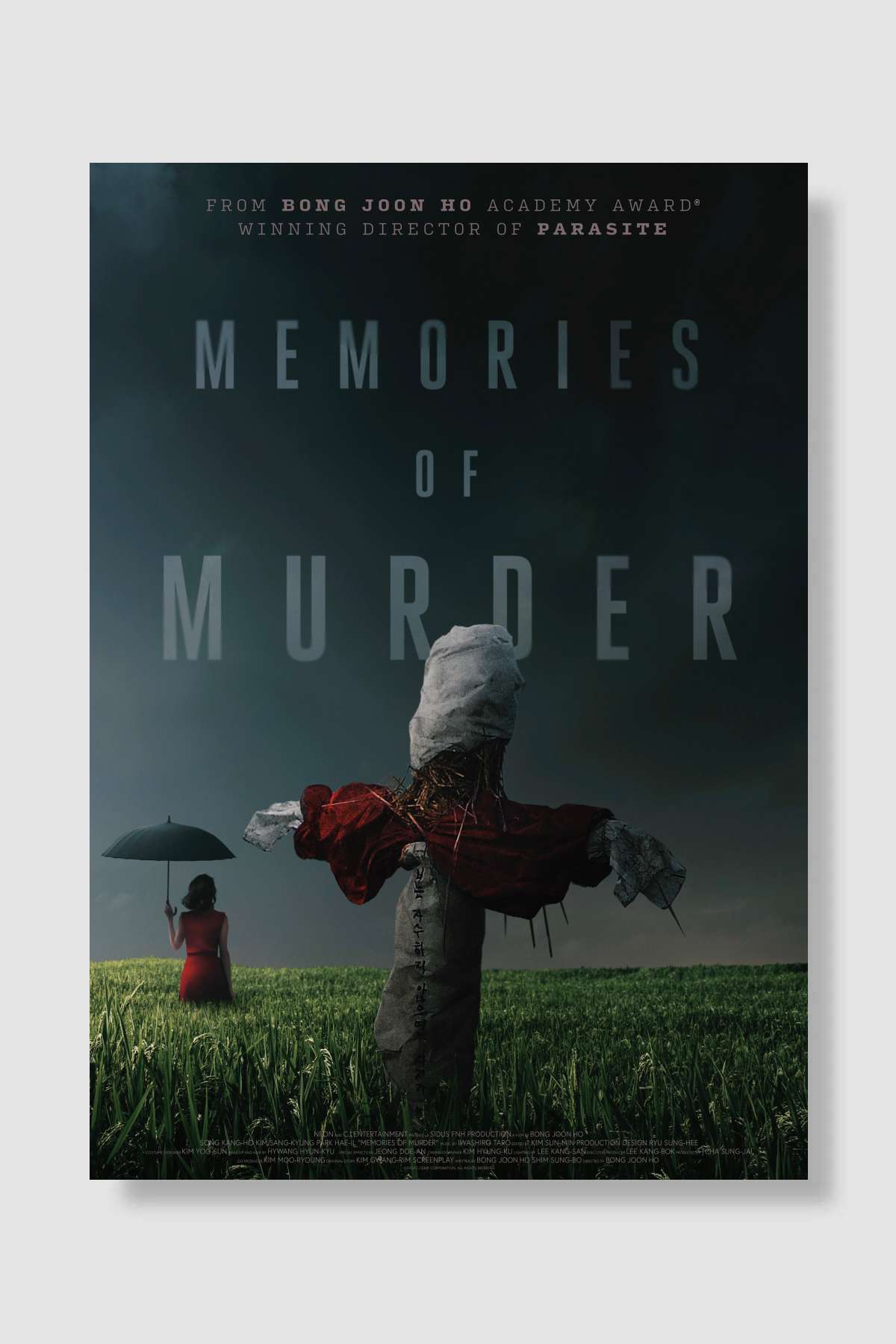 Cinayet Günlüğü - 살인의 추억 Film Poster Çerçevesiz Yüksek Kalite Film Afiş Duvar Poster