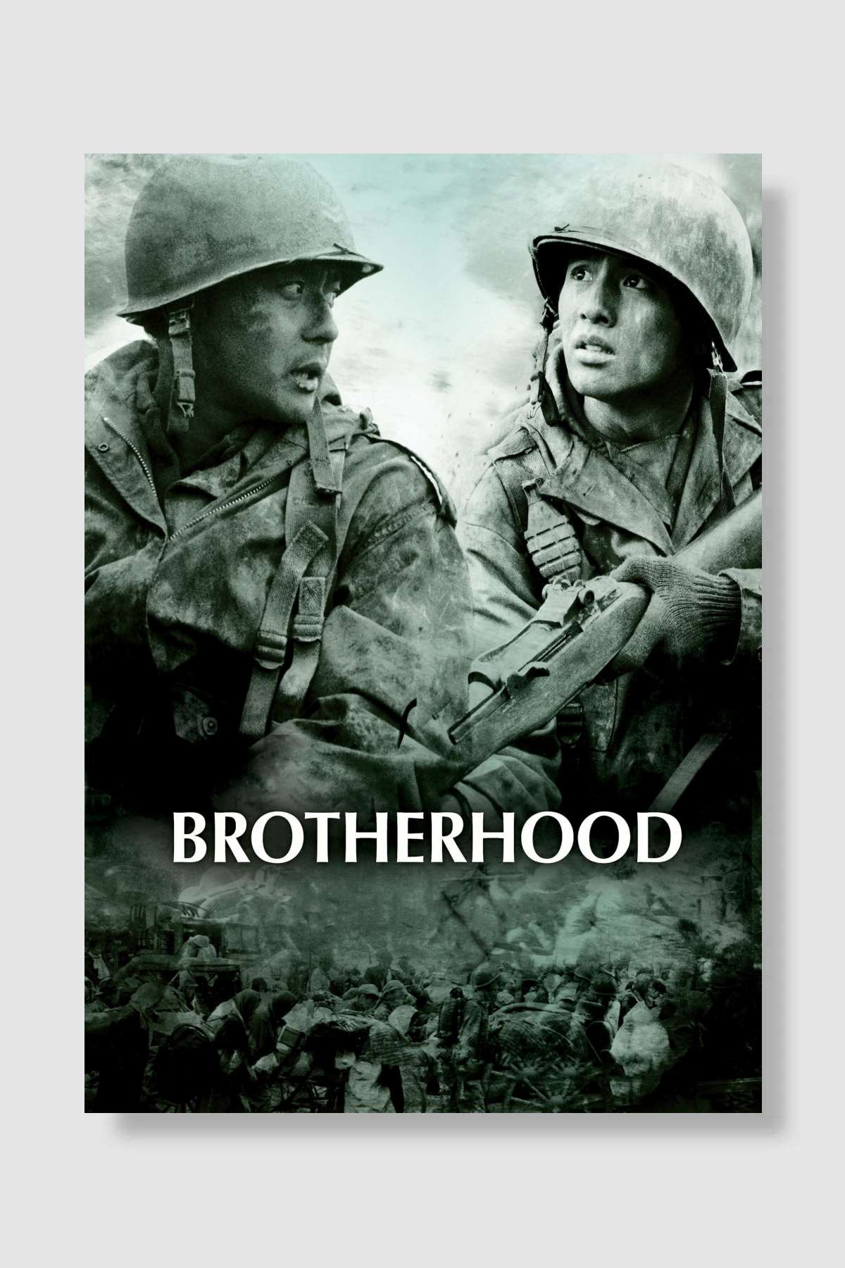 Kardeşler Savaşı - 태극기 휘날리며 Film Poster Çerçevesiz Yüksek Kalite Film Afiş Duvar Poster