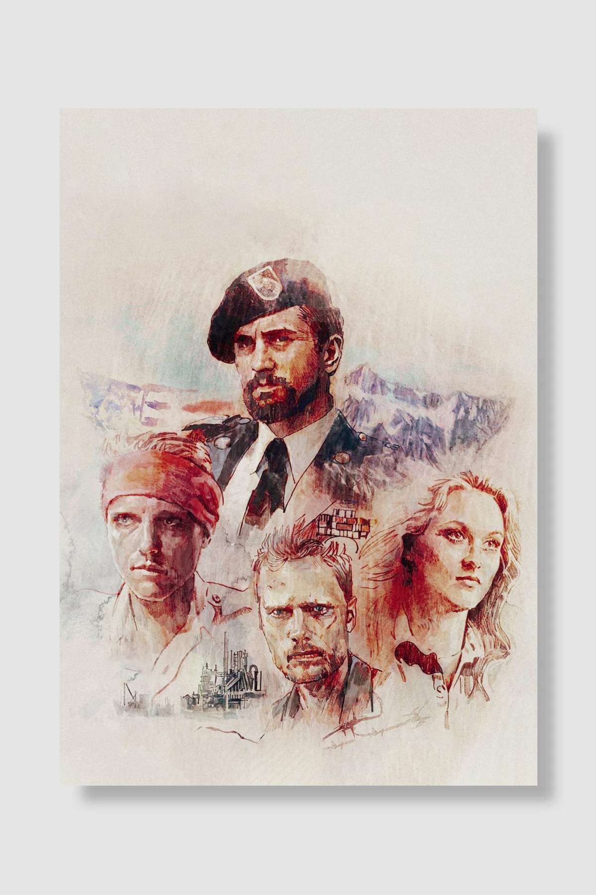 Avcı - The Deer Hunter Film Poster Çerçevesiz Yüksek Kalite Film Afiş Duvar Poster