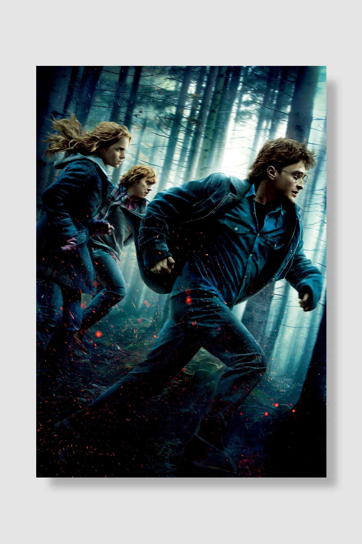 Harry Potter ve Ölüm Yadigârları: Bölüm 1 - Harry Potter and the Deathly Hallows: Part 1 Film Poster Çerçevesiz Yüksek Kalite Film Afiş Duvar Poster