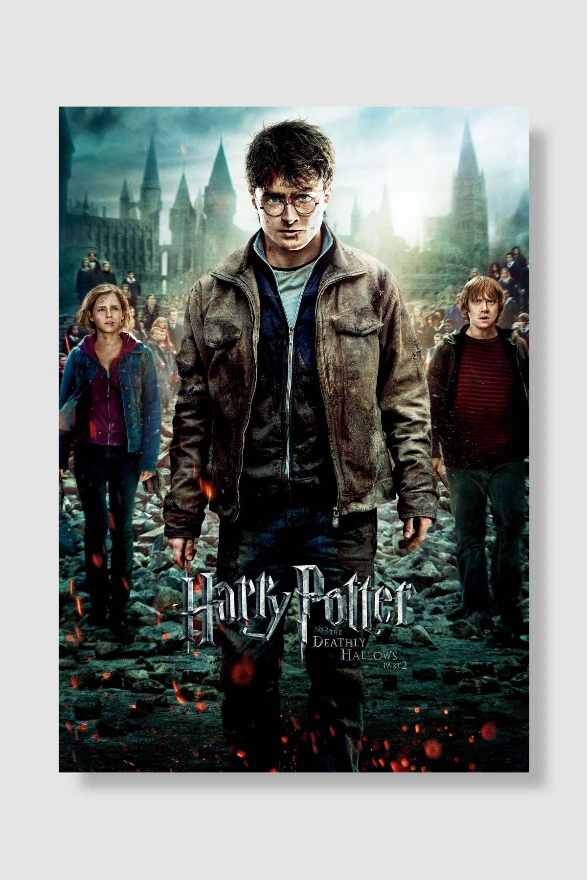 Harry Potter ve Ölüm Yadigârları: Bölüm 2 - Harry Potter and the Deathly Hallows: Part 2 Film Poster Çerçevesiz Yüksek Kalite Film Afiş Duvar Poster