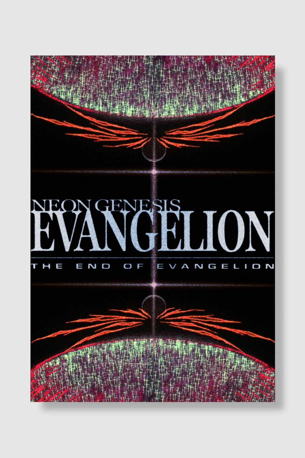Neon Genesis Evangelion: Evangelion'un Sonu - 新世紀エヴァンゲリオン劇場版 Air／まごころを、君に Film Poster Çerçevesiz Yüksek Kalite Film Afiş Duvar Poster