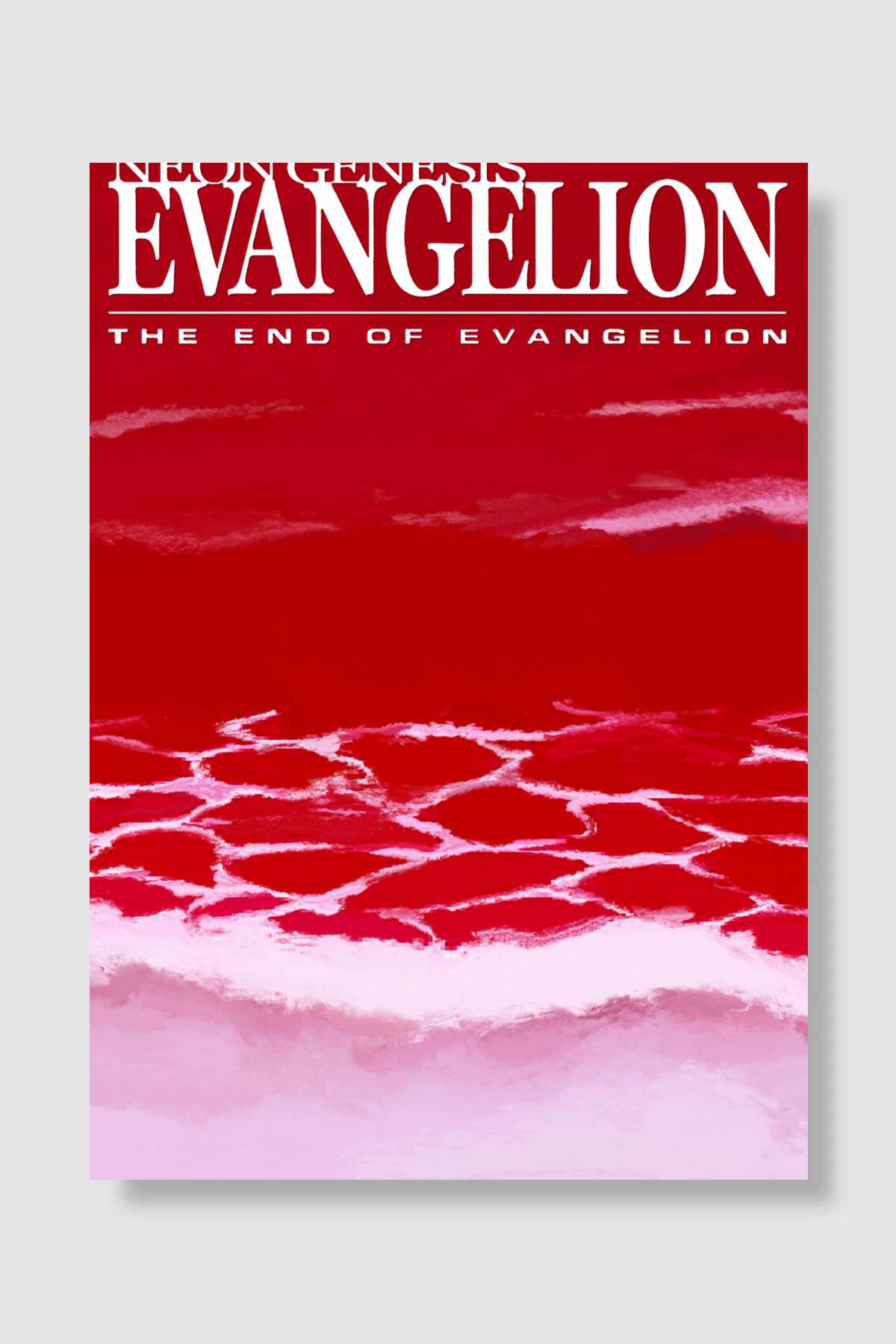 Neon Genesis Evangelion: Evangelion'un Sonu - 新世紀エヴァンゲリオン劇場版 Air／まごころを、君に Film Poster Çerçevesiz Yüksek Kalite Film Afiş Duvar Poster