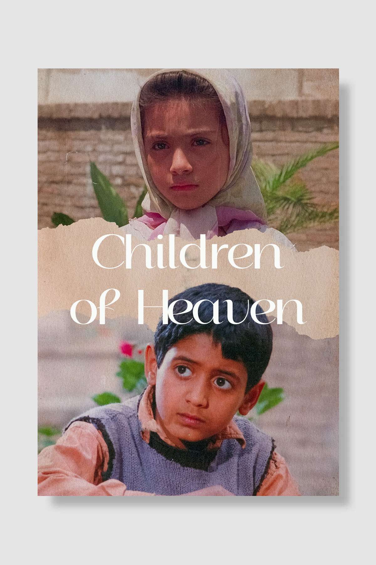 Cennetin Çocukları - بچه‌های آسمان Film Poster Çerçevesiz Yüksek Kalite Film Afiş Duvar Poster