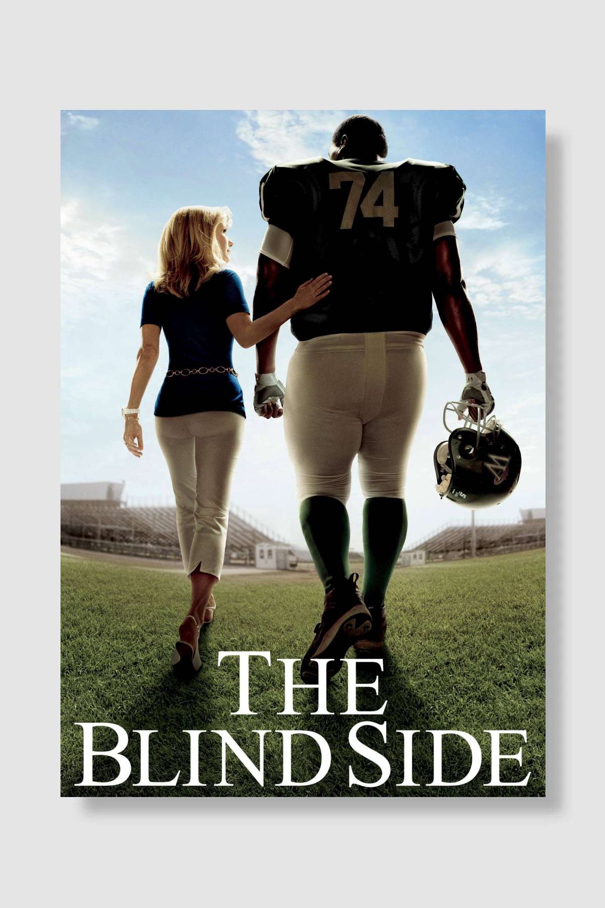 Kör Nokta - The Blind Side Film Poster Çerçevesiz Yüksek Kalite Film Afiş Duvar Poster