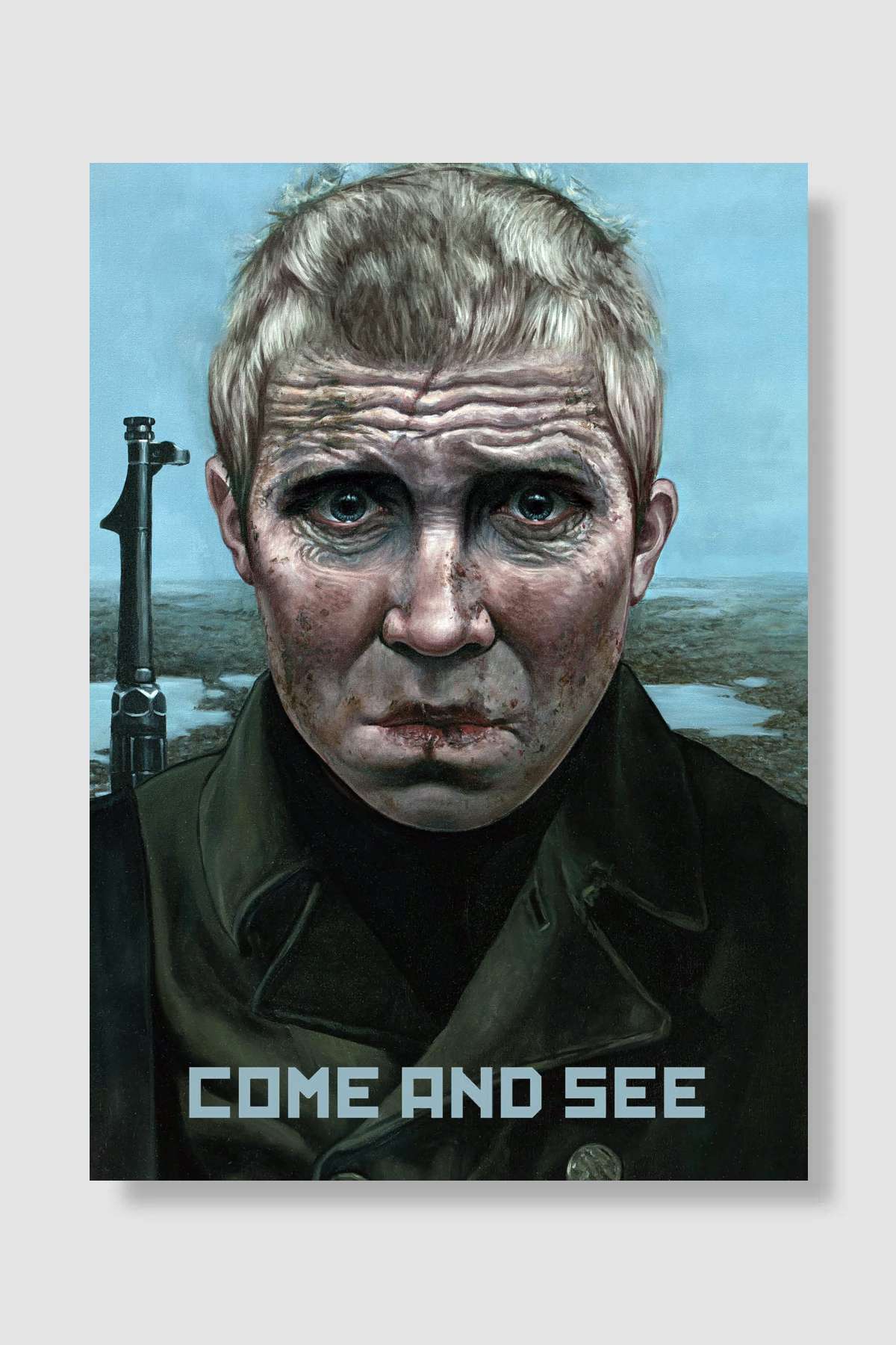 Gel ve Gör - Иди и смотри Film Poster Çerçevesiz Yüksek Kalite Film Afiş Duvar Poster