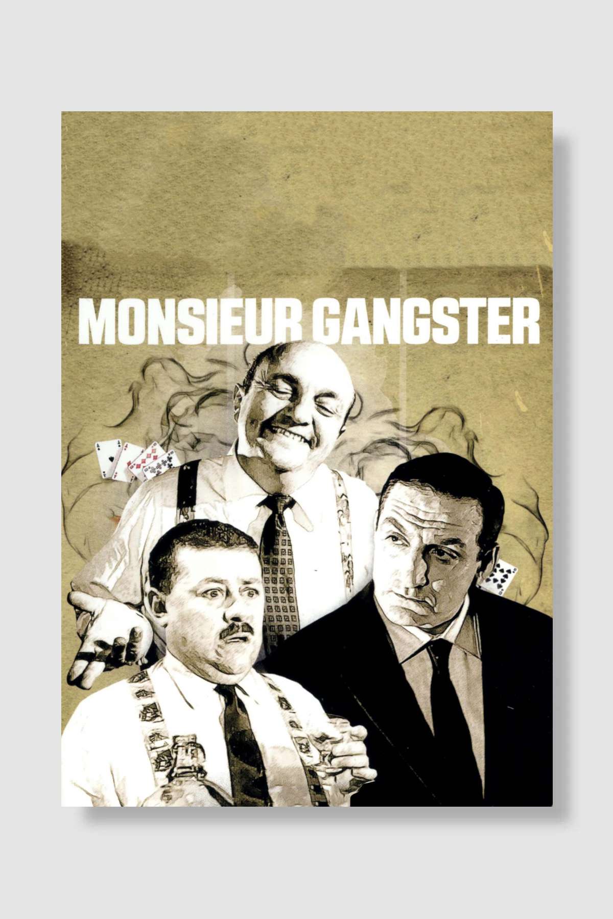 Les Tontons flingueurs Film Poster Çerçevesiz Yüksek Kalite Film Afiş Duvar Poster