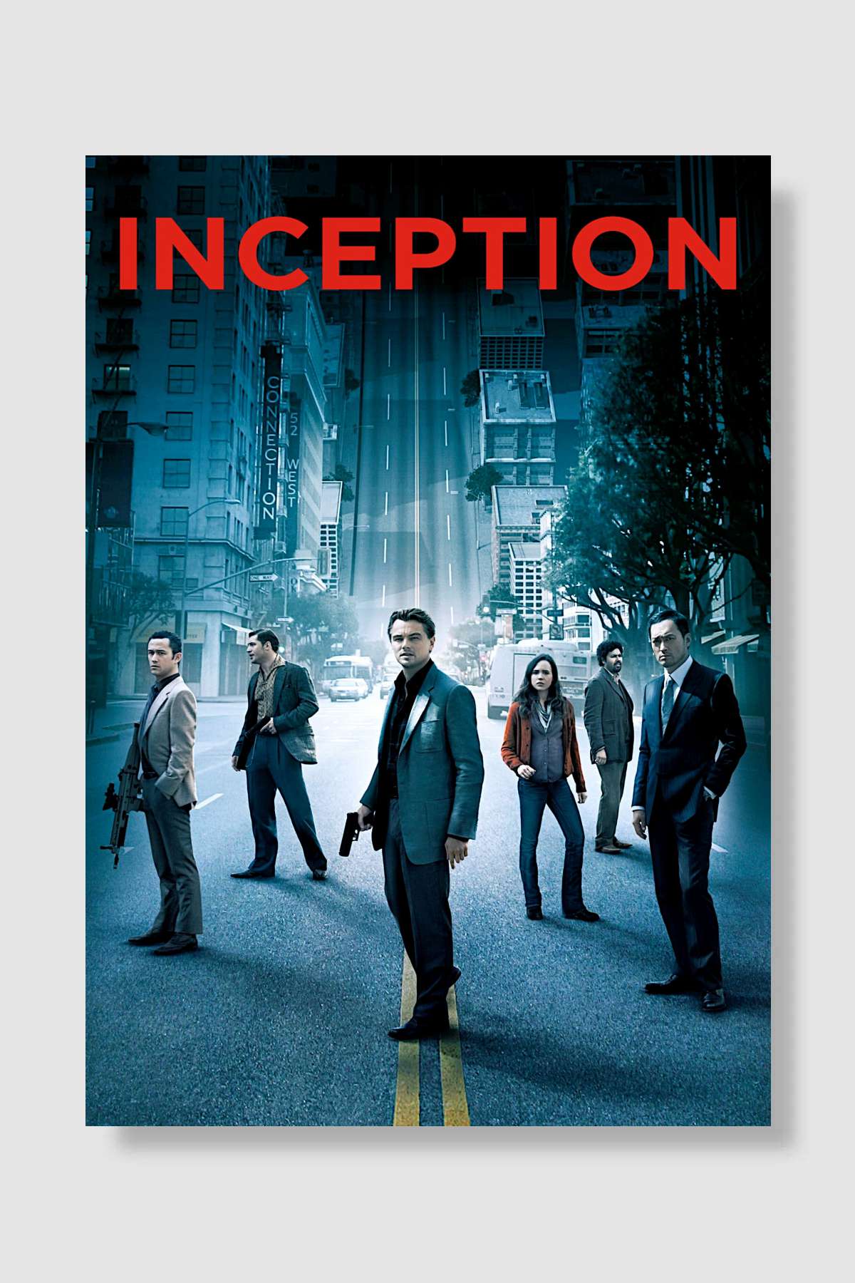 Başlangıç - Inception Film Poster Çerçevesiz Yüksek Kalite Film Afiş Duvar Poster