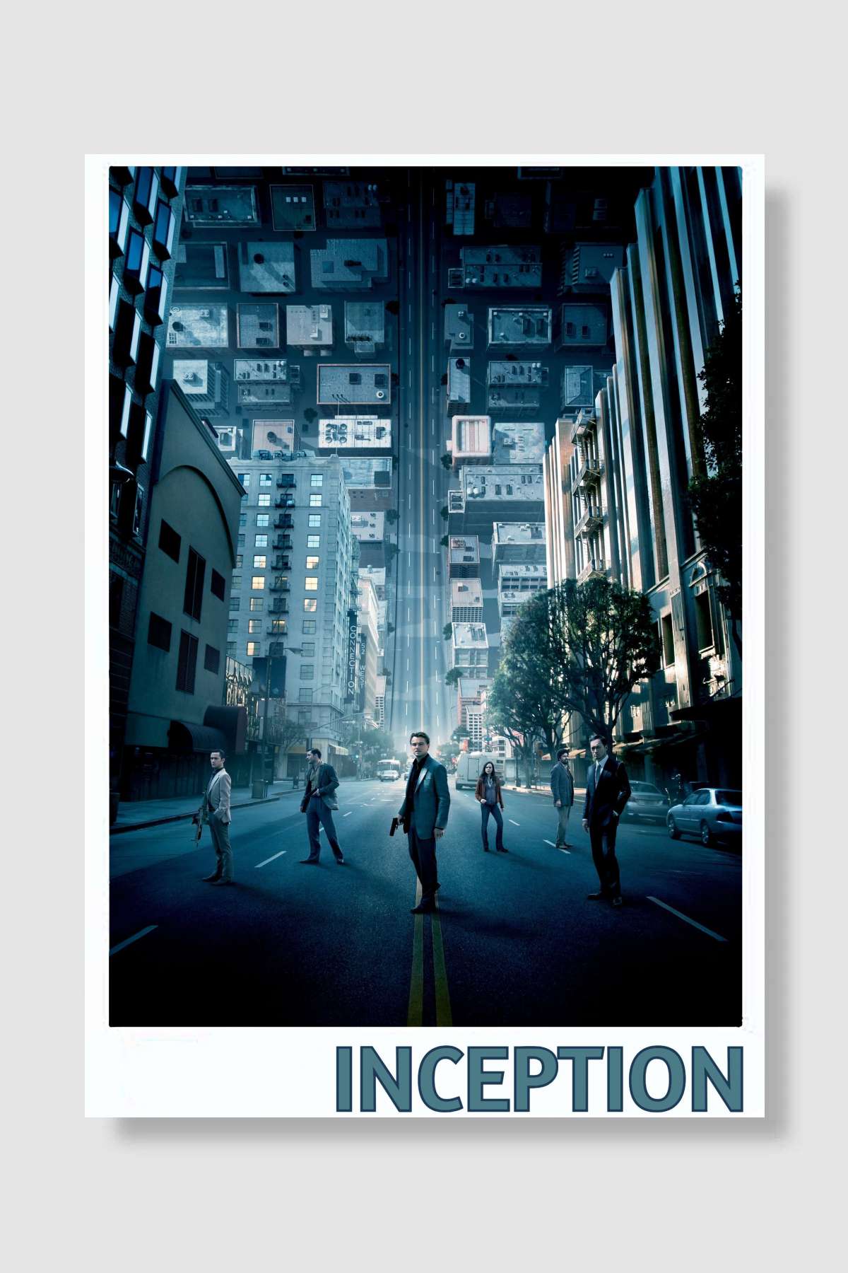 Başlangıç - Inception Film Poster Çerçevesiz Yüksek Kalite Film Afiş Duvar Poster
