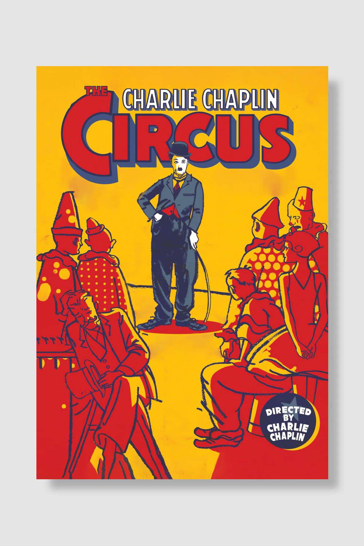 Cambazhane - The Circus Film Poster Çerçevesiz Yüksek Kalite Film Afiş Duvar Poster