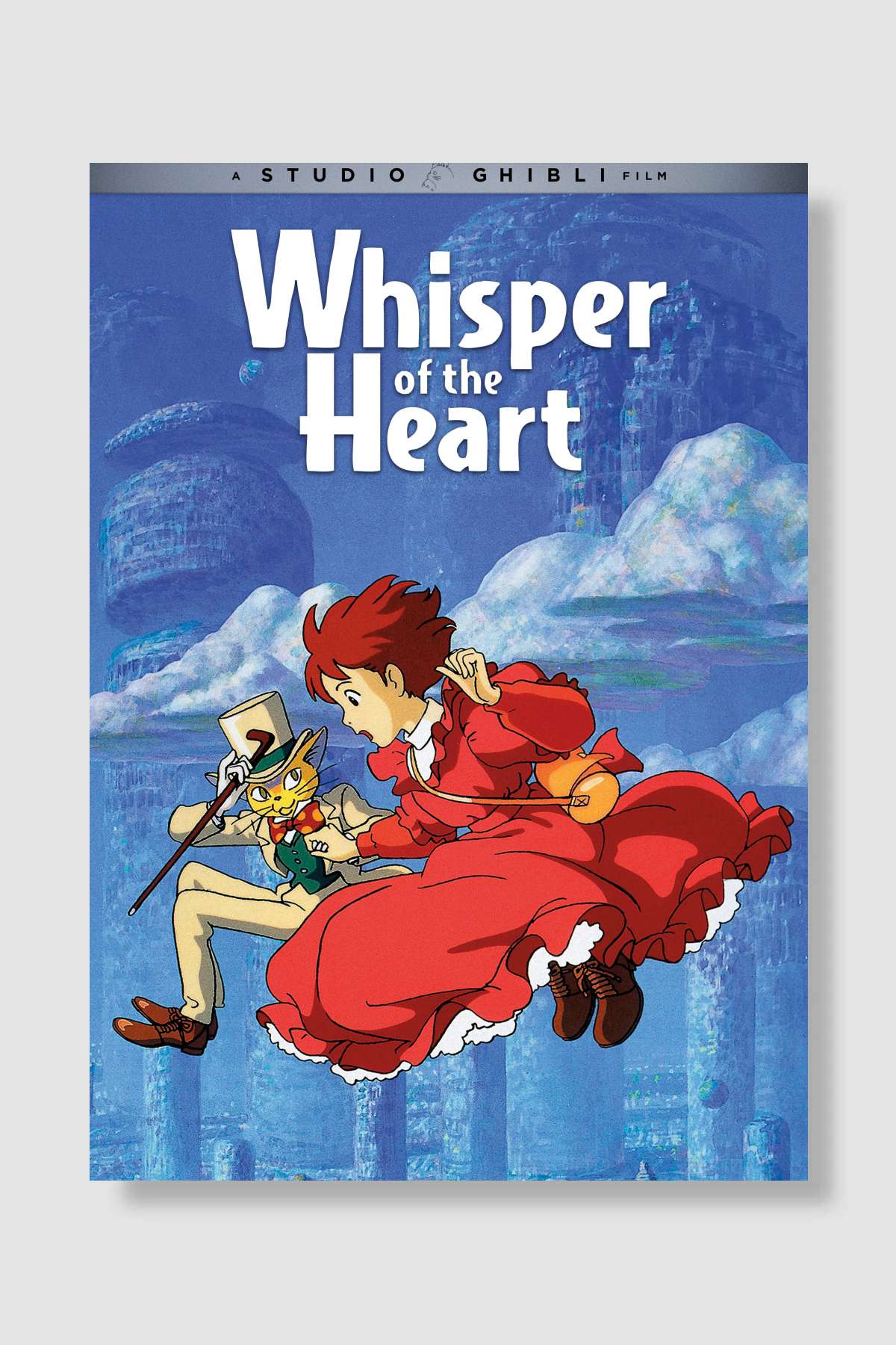 Yüreğinin Sesi - 耳をすませば Film Poster Çerçevesiz Yüksek Kalite Film Afiş Duvar Poster