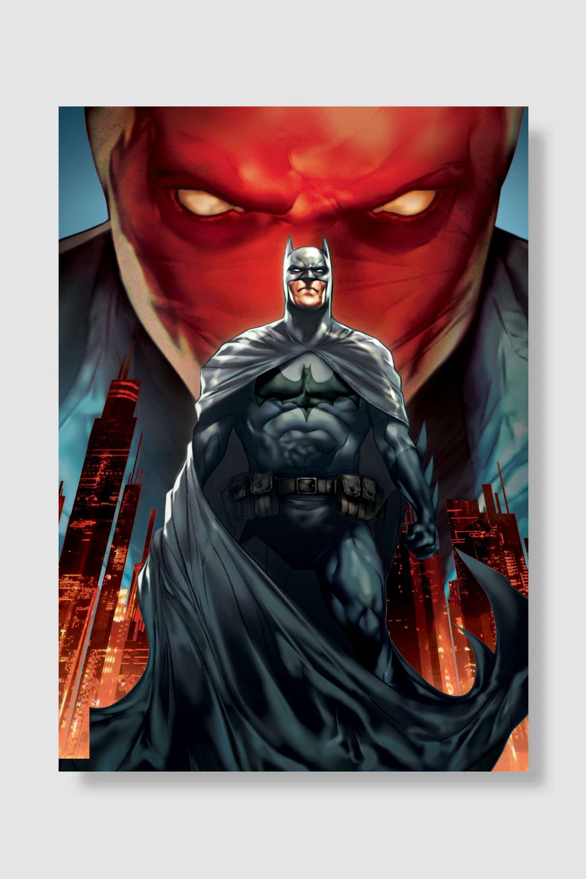Batman: Kırmızı Başlığın Altında - Batman: Under the Red Hood Film Poster Çerçevesiz Yüksek Kalite Film Afiş Duvar Poster