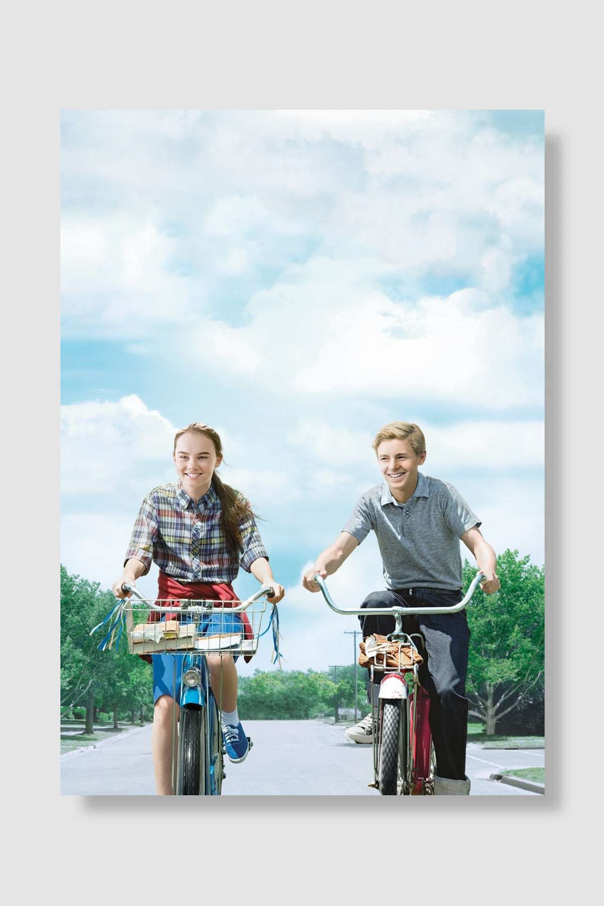 İlk Aşk - Flipped Film Poster Çerçevesiz Yüksek Kalite Film Afiş Duvar Poster