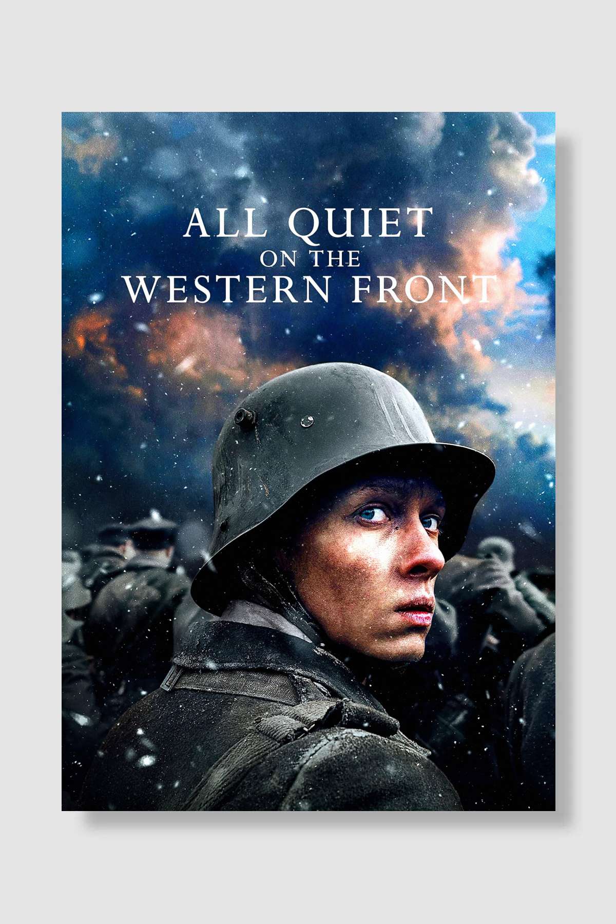 Batı Cephesinde Yeni Bir Şey Yok - Im Westen nichts Neues Film Poster Çerçevesiz Yüksek Kalite Film Afiş Duvar Poster