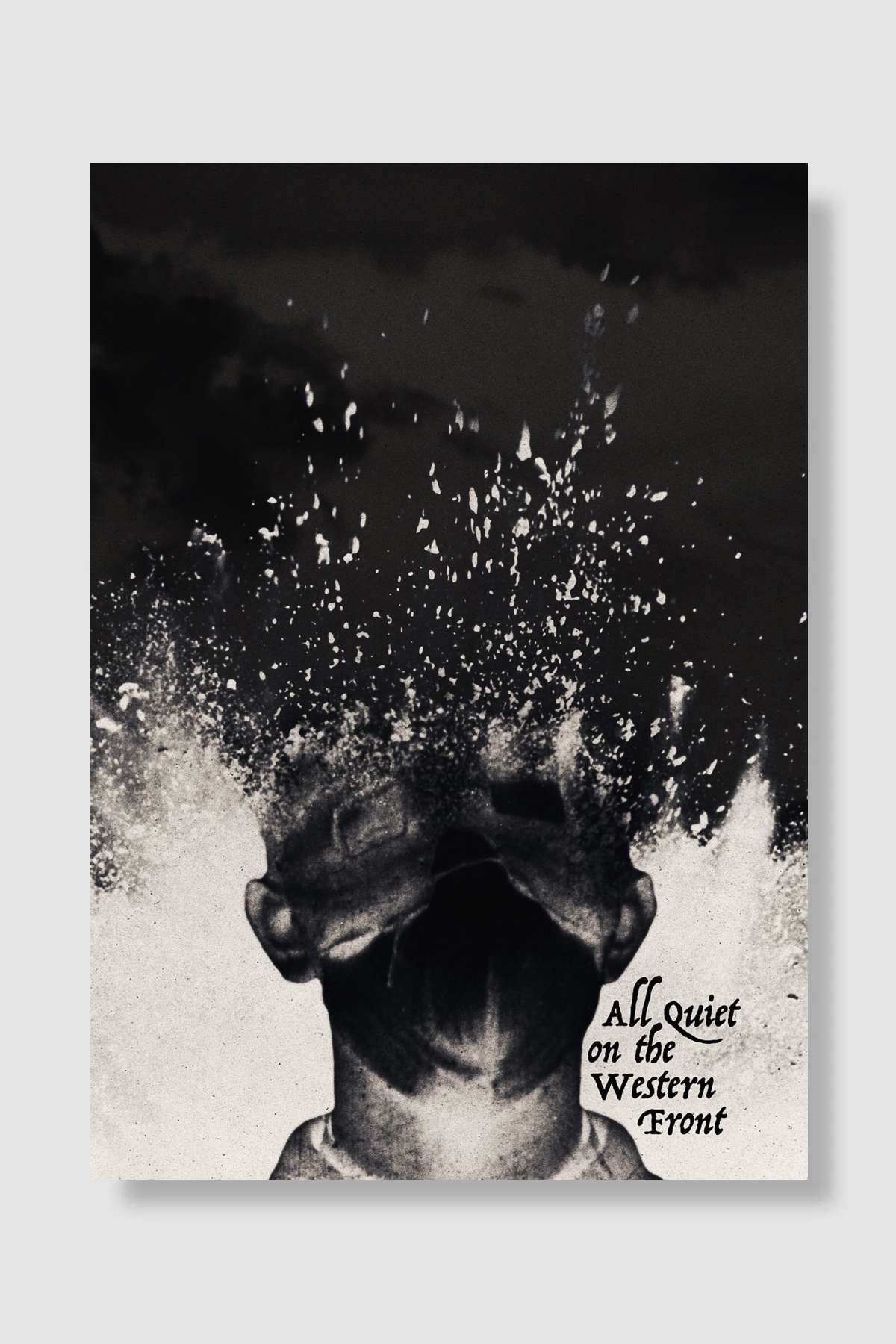 Batı Cephesinde Yeni Bir Şey Yok - Im Westen nichts Neues Film Poster Çerçevesiz Yüksek Kalite Film Afiş Duvar Poster