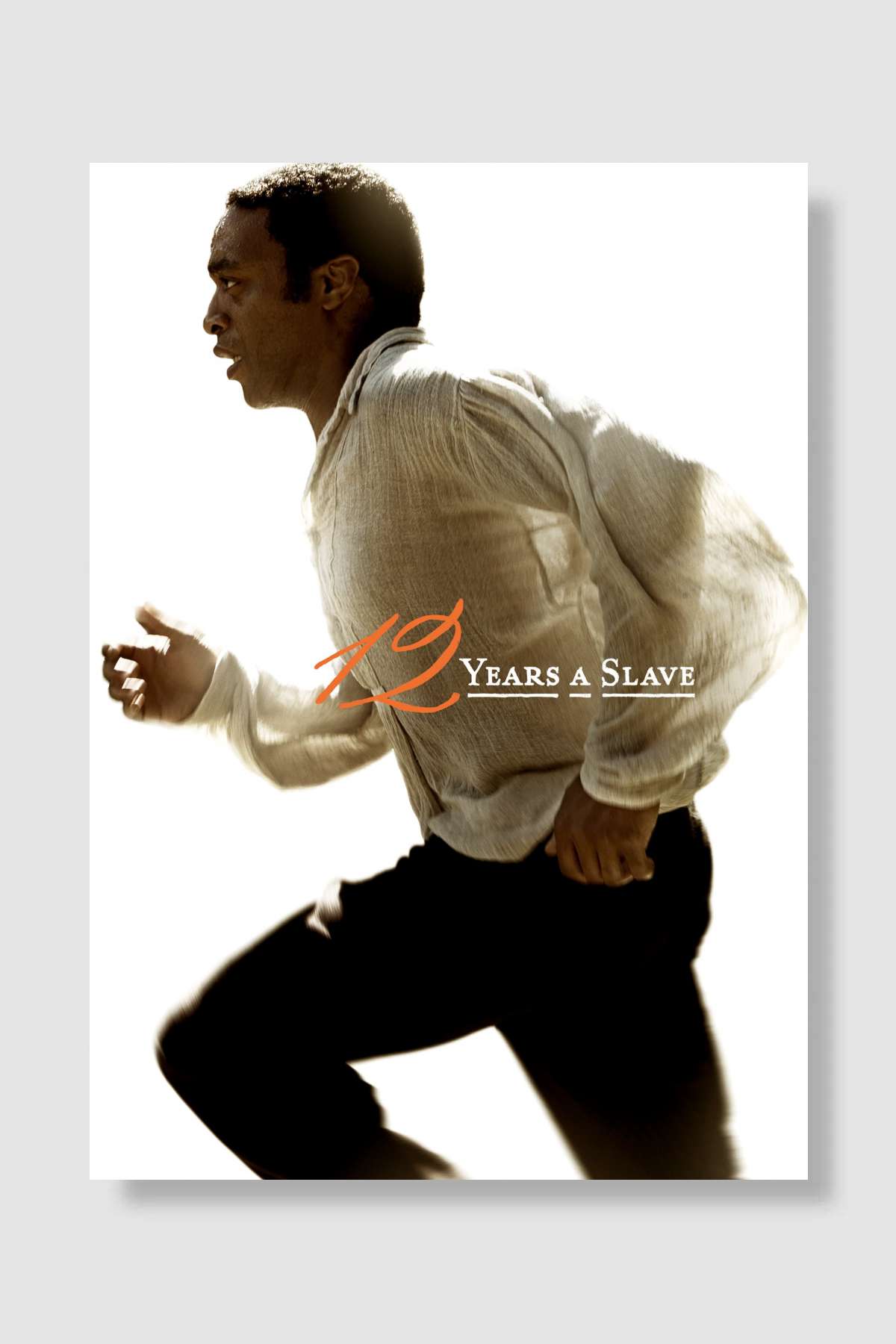 12 Yıllık Esaret - 12 Years a Slave Film Poster Çerçevesiz Yüksek Kalite Film Afiş Duvar Poster