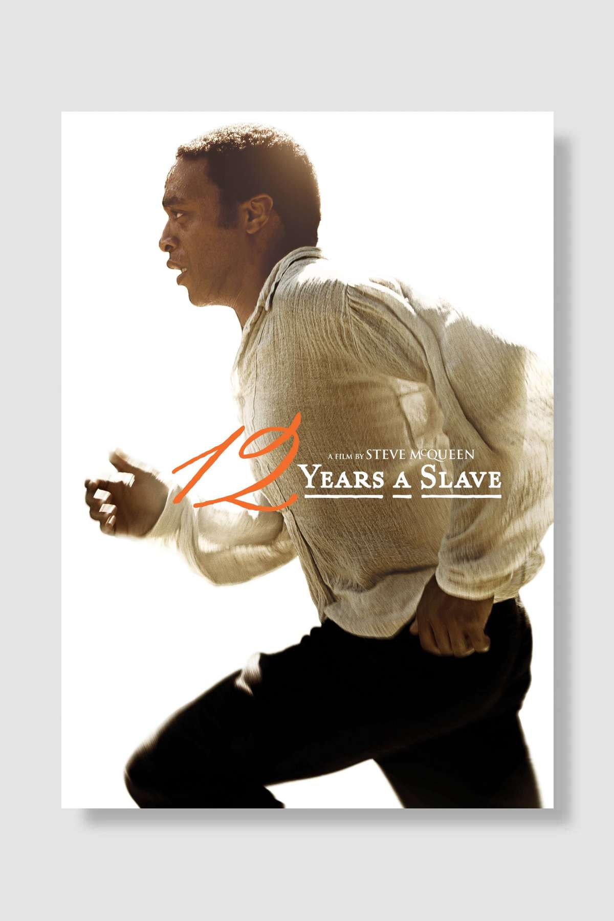 12 Yıllık Esaret - 12 Years a Slave Film Poster Çerçevesiz Yüksek Kalite Film Afiş Duvar Poster