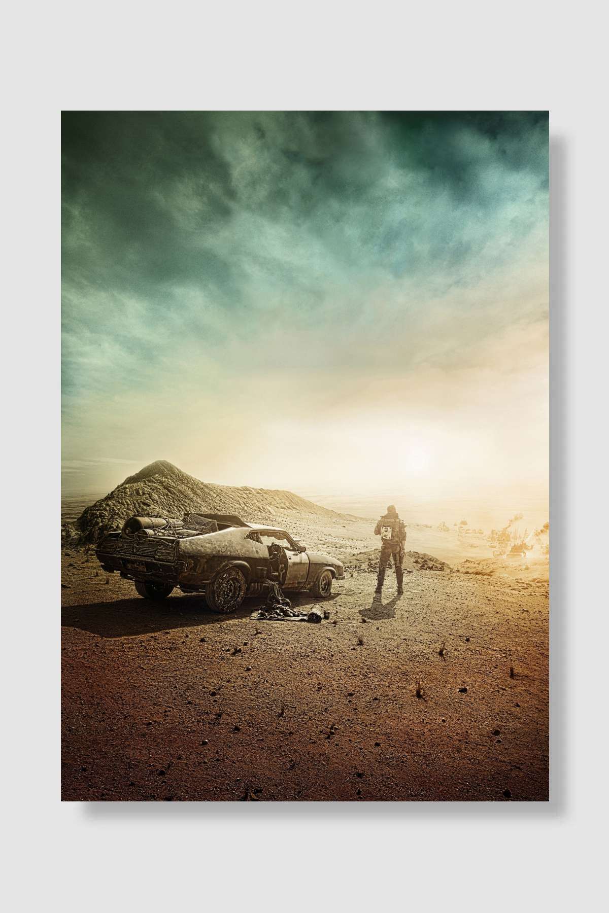 Mad Max: Fury Road Film Poster Çerçevesiz Yüksek Kalite Film Afiş Duvar Poster