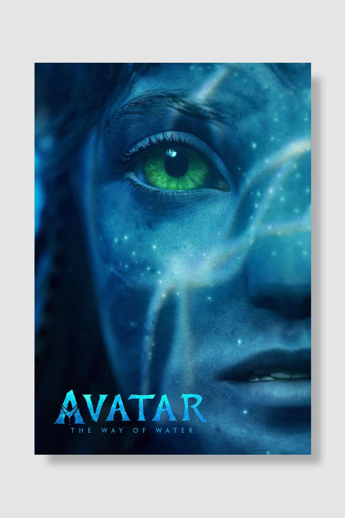 Avatar: Suyun Yolu - Avatar: The Way of Water Film Poster Çerçevesiz Yüksek Kalite Film Afiş Duvar Poster
