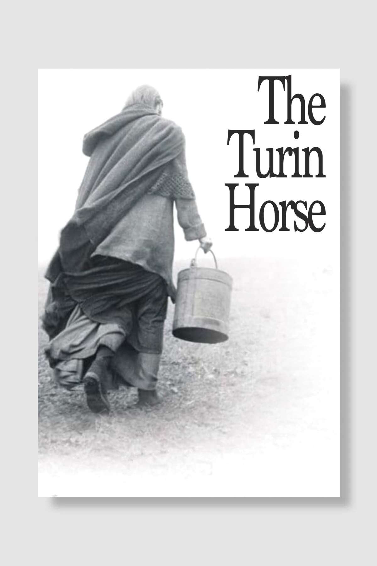 Torino Atı - A torinói ló Film Poster Çerçevesiz Yüksek Kalite Film Afiş Duvar Poster