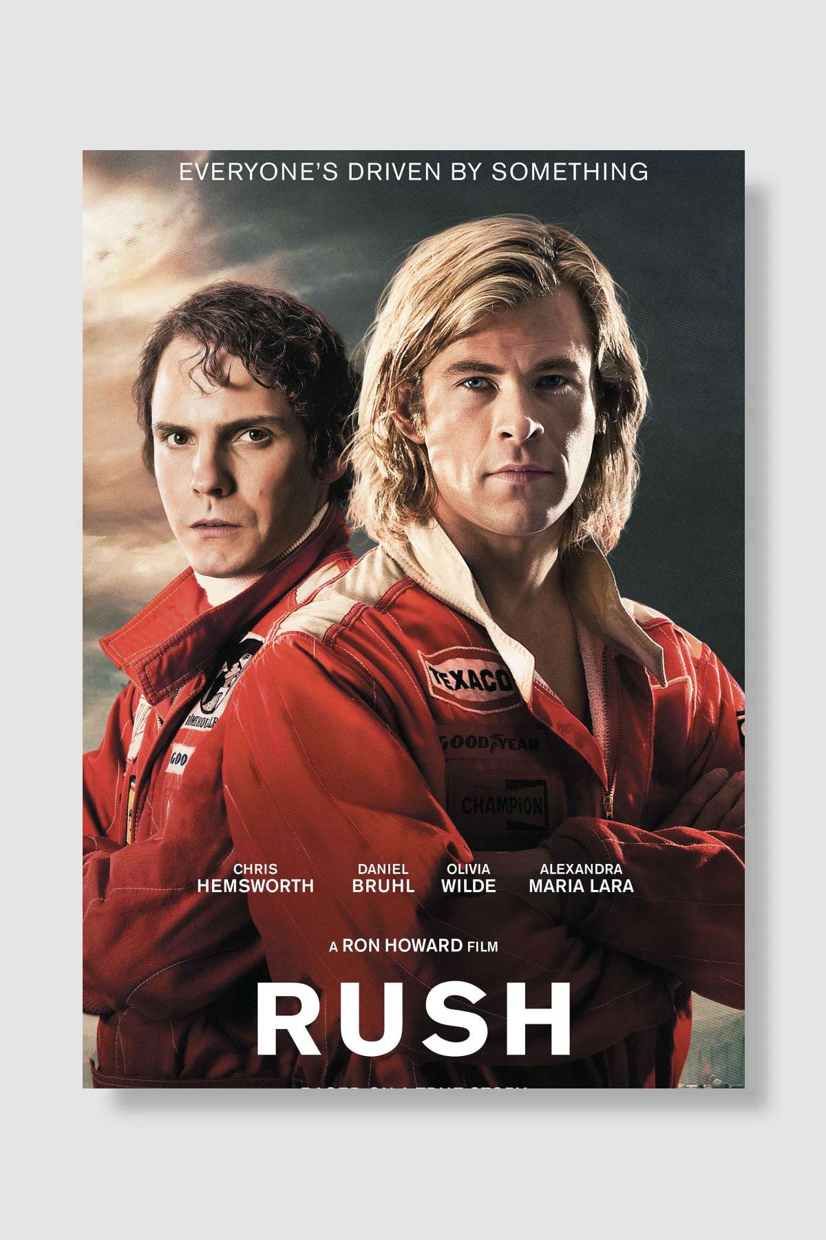 Zafere Hücum - Rush Film Poster Çerçevesiz Yüksek Kalite Film Afiş Duvar Poster