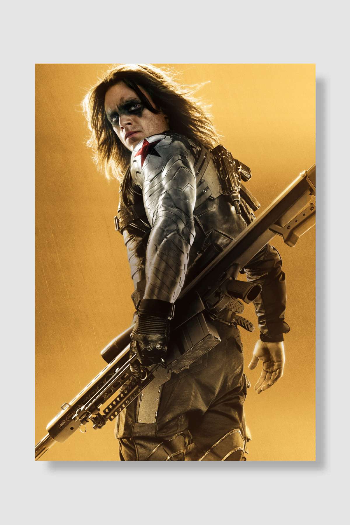 Kaptan Amerika: Kış Askeri - Captain America: The Winter Soldier Film Poster Çerçevesiz Yüksek Kalite Film Afiş Duvar Poster - En İyi Fiyatlarla