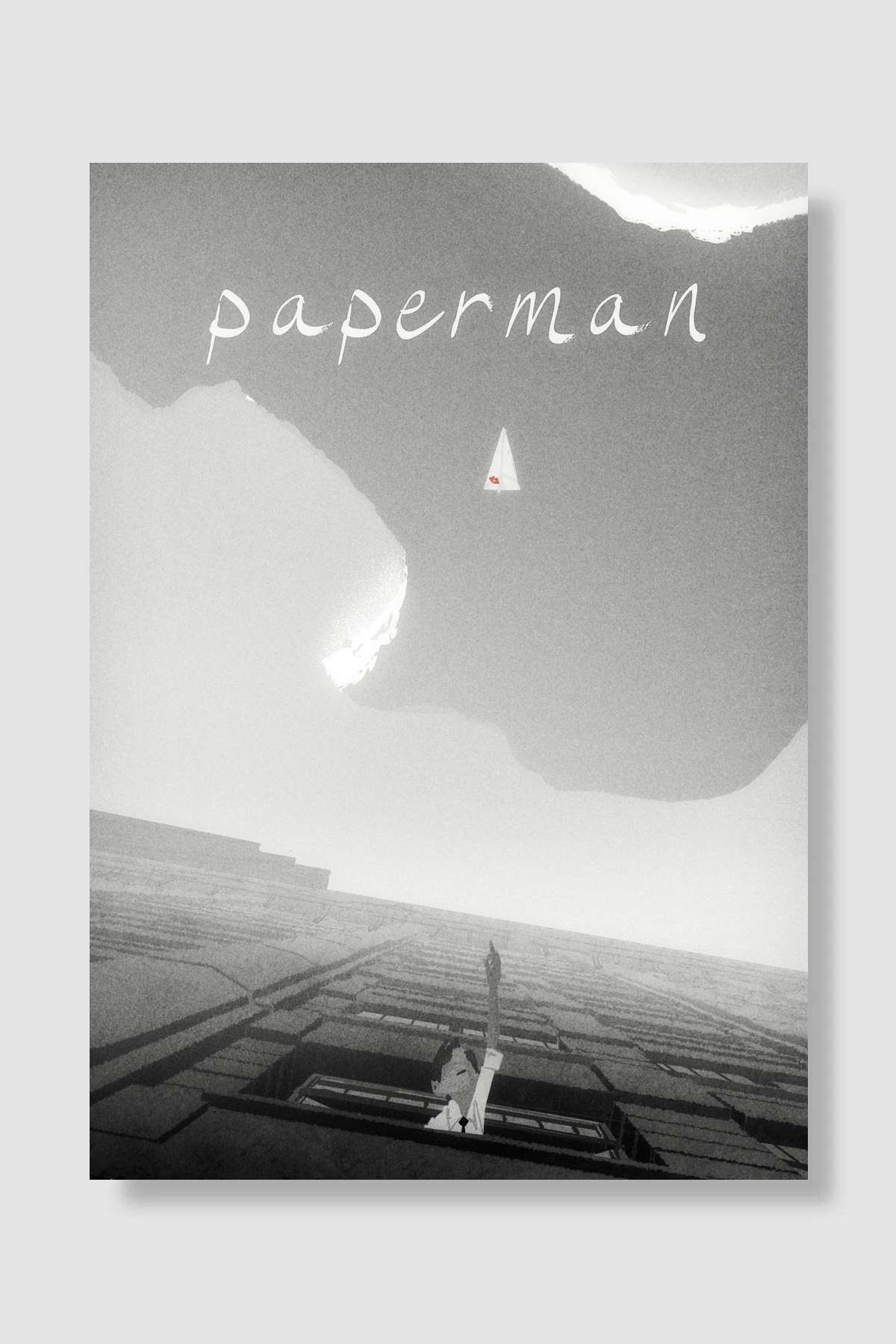 Paperman Film Poster Çerçevesiz Yüksek Kalite Film Afiş Duvar Poster