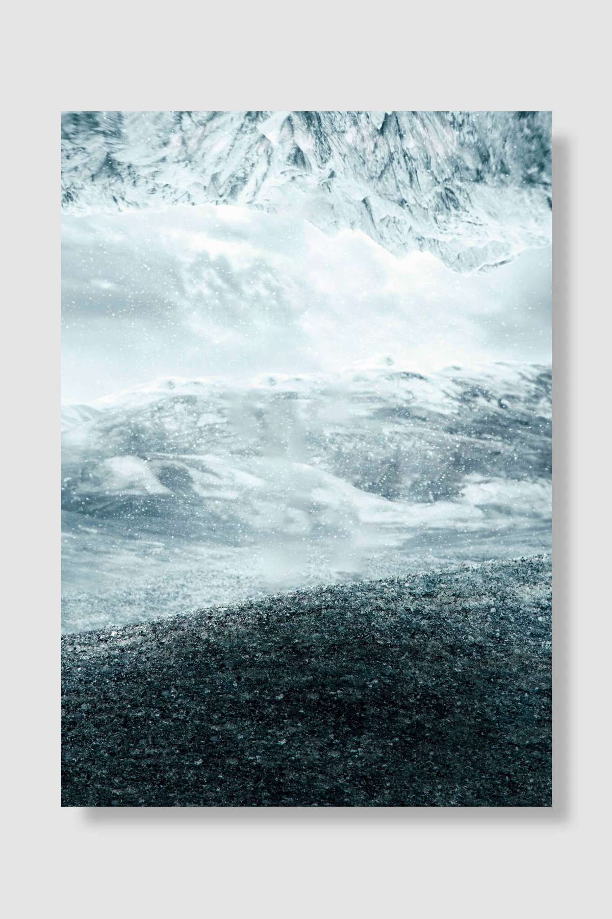 Yıldızlararası - Interstellar Film Poster Çerçevesiz Yüksek Kalite Film Afiş Duvar Poster