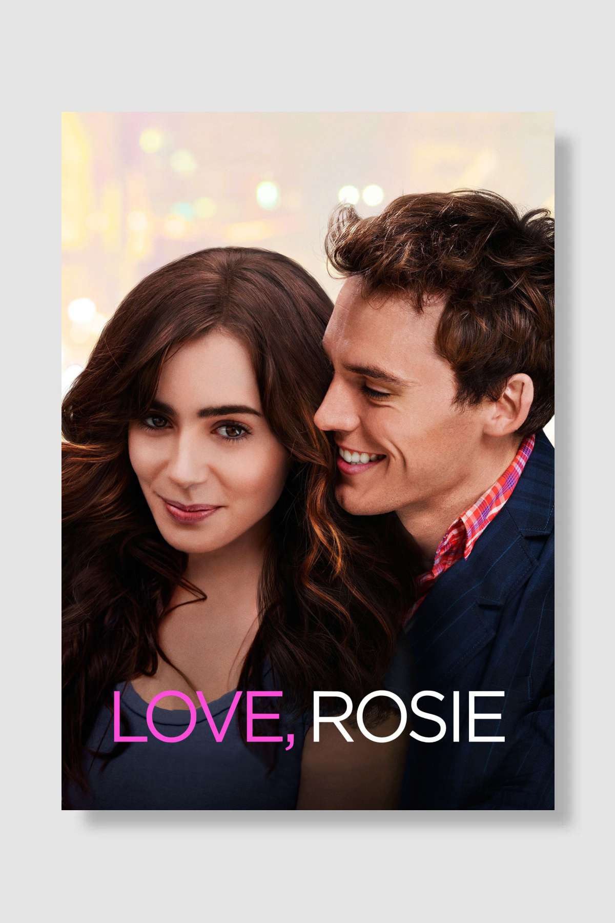 Love, Rosie Film Poster Çerçevesiz Yüksek Kalite Film Afiş Duvar Poster - En İyi Fiyatlarla